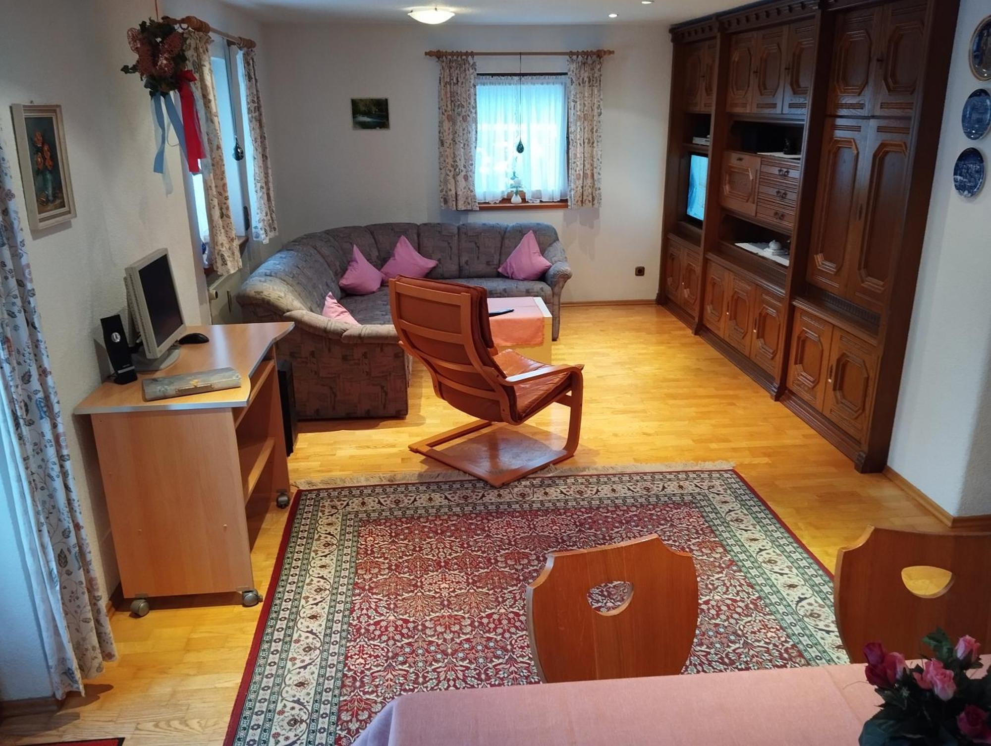 Apartament Haus Berggruss Inkl. Chiemgaukarte Ruhpolding Zewnętrze zdjęcie